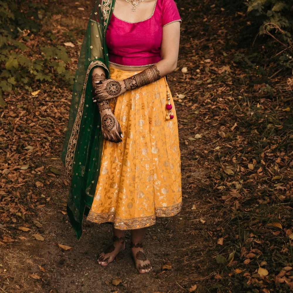 Indian short lehnga
